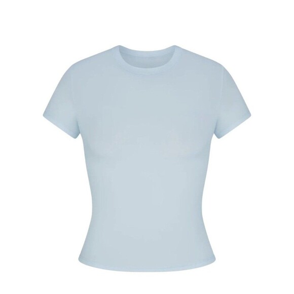 SKIMS Fits Everybody T-Shirt | Opal | Size small - Picture 1 of 8
